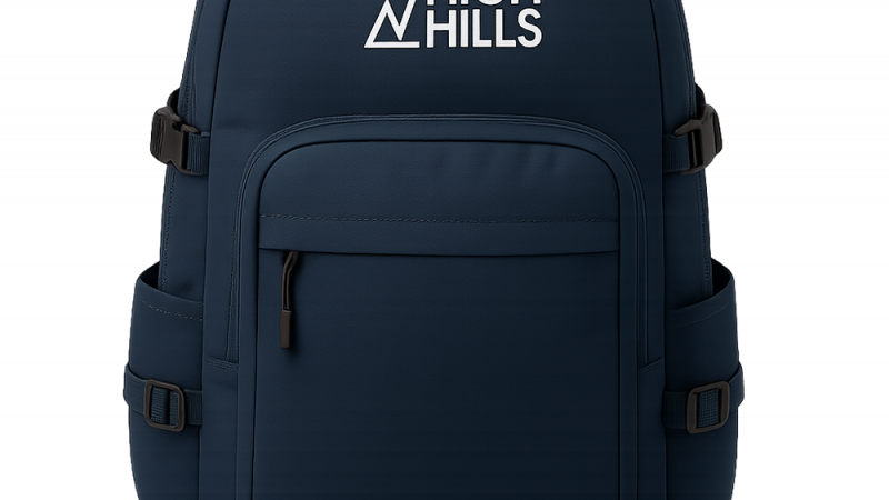 Sac à dos de sport noir Highhills