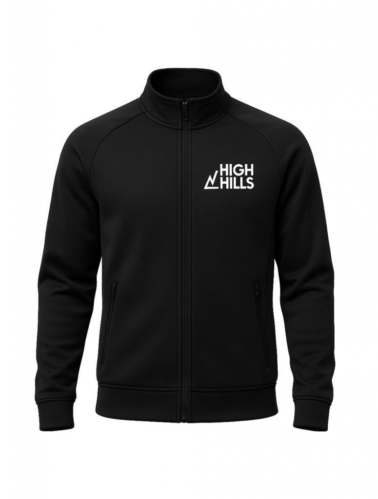 Veste de sport noire Highhills